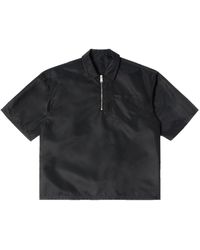 Heron Preston - Logo-patch Zip-fastening Polo Shirt - Lyst
