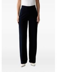 Joseph Ribkoff - Pressed-Crease Wide-Leg Trousers - Lyst