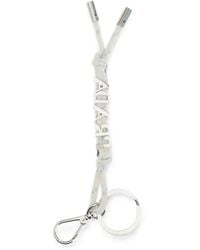 Prada - Logo-Lettering Cord Keyring - Lyst
