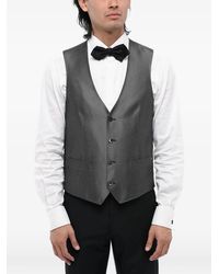 Corneliani - Embroidered Silk Waistcoat - Lyst