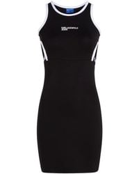 Karl Lagerfeld - ロゴ ミニドレス - Lyst