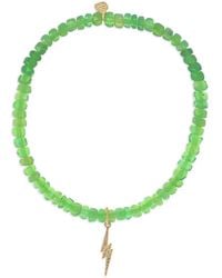 Sydney Evan - Opal And Diamond Charm Bracelet - Lyst