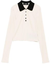 Amiri - Neutrals Tops - Lyst