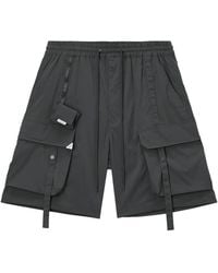 Musium Div. - Elastic-Waistband Cargo Shorts - Lyst