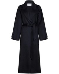 Kaos - Belted Long-Sleeve Wrap Coat - Lyst