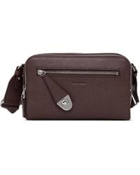 Coccinelle - Grained-Leather Messenger Bag - Lyst