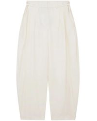 Stella McCartney - Pleated Wide-Leg Wool Trousers - Lyst