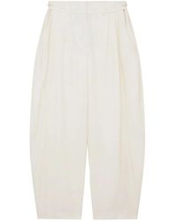 Stella McCartney - Pleated Wide-Leg Wool Trousers - Lyst