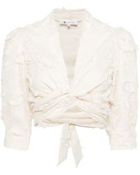 JBQ - Kali Embroidered Crop Rop - Lyst