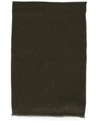 Faliero Sarti - Raissa Sequin-Embellished Frayed Scarf - Lyst