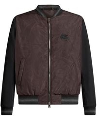 Etro - Bomberjacke Mit Paisley-Print - Lyst