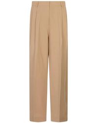 Fabiana Filippi - Pleated Straight-Leg Trousers - Lyst