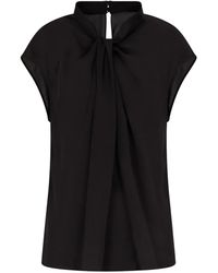 Giorgio Armani - Top Met Geknoopt Detail - Lyst