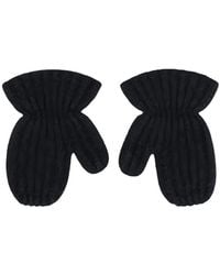 Maison Margiela - Gerippte Handschuhe - Lyst