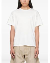 KHOKI - Topstitch Graphic-Print T-Shirt - Lyst