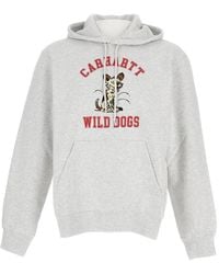 Carhartt - Wild Dogs Hoodie mit Kordelzug - Lyst