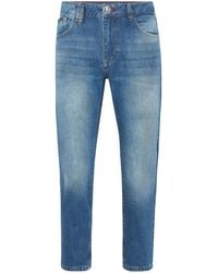 Philipp Plein - Detroit Tapered-Leg Jeans - Lyst