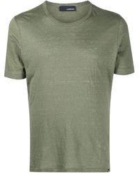 Lardini - Round-neck Short-sleeved T-shirt - Lyst