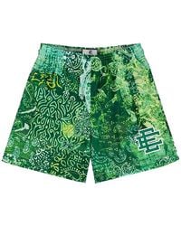 Eric Emanuel - Ee Logoprint Mesh Shorts Met Paisley-Print - Lyst