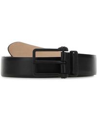 McQueen - Logo Paint Print Belt - Lyst