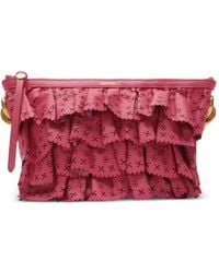 Burberry - Mini Ruffle Bag - Lyst