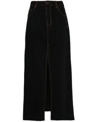 Ksubi - Kara Maxi Denim Skirt - Lyst