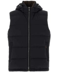 Moorer - Rick Quilted Hooded Jacket - Lyst