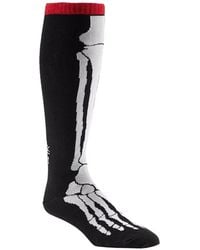 Reebok - Crossfit Skeleton-Print Knee Socks - Lyst