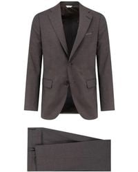 Boglioli - Single-Breasted Virgin Wool Suit - Lyst