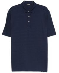 ZEGNA - Polo con botones y manga corta - Lyst