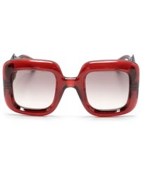 Etro - Translucent Oversize-frame Sunglasses - Lyst