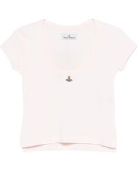 Vivienne Westwood - Top Con Dettaglio A Cuore - Lyst