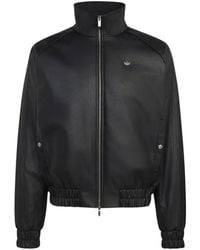 adidas - Studded Logo-Patch Jacket - Lyst