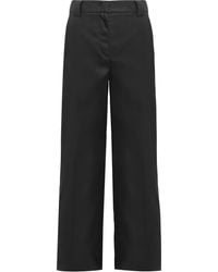 Prada - Gabardine Broek - Lyst
