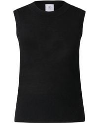 Bogner - Isola Ribbed-Knit Sleeveless Tank Top - Lyst