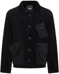 Y-3 - Panelled Multi-Pocket Shirt Jacket - Lyst