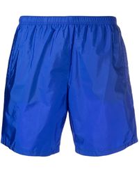 Prada - Recycled Nylon Swim Shorts - Lyst