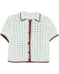 forte_forte - Crochet Buttoned Shirt - Lyst