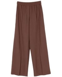 Brunello Cucinelli - Pleated Wide-Leg Trousers - Lyst