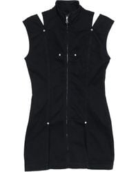 Jean Paul Gaultier - Robe Courte Zippée À Design Sans Manches - Lyst