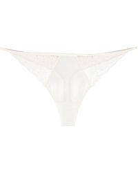 Calvin Klein - Floral Lace Thong - Lyst