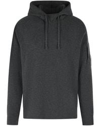 C.P. Company - Lens-Detail Drawstring Hoodie - Lyst