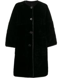 Marni Lammy Coat - Zwart