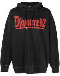 DSquared² - Sweatshirt Mit Logo-Print - Lyst