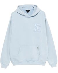 Represent - Western Initial Embroidered Hoodie - Lyst