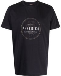 Peserico - Camiseta con logo estampado - Lyst
