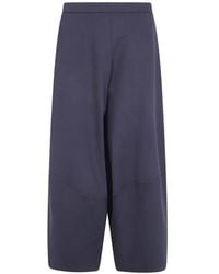Pierantoniogaspari - Seam-Detail Wide-Leg Trousers - Lyst