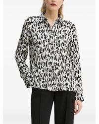 Marc O' Polo - Abstract-Print Shirt - Lyst