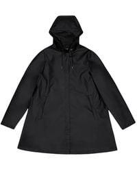 Rains - Abrigo Acampanado Con Capucha - Lyst
