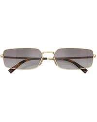 Prada - Rectangle-Frame Sunglasses - Lyst